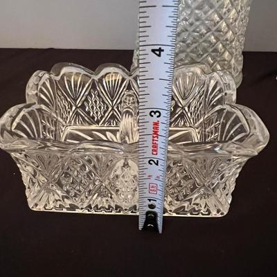 Vintage Lead Crystal Silver Plated Lot - Shannon Crystal, Italian