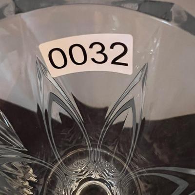 Lot of 3 Lead Crystal Vases