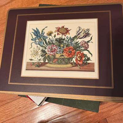 Big Lot of Vintage Pimpernel Placemats & Coaster Sets