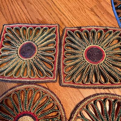 Vintage Tableware - Table Cloths, Placemats, Napkin Holders, Coasters, Trivets