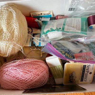 Big Sewing Lot w. Pfaff 1222E Machine & ArtBin Wheeled Travel Case