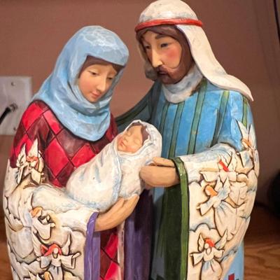 Christmas Figurine Lot - Lenox O Holy Night, Jim Shore C4005277