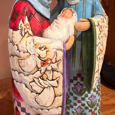 Christmas Figurine Lot - Lenox O Holy Night, Jim Shore C4005277