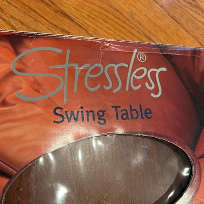 2 Ekonres Norwegian Stressless Swing Tables