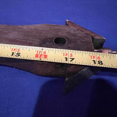 Vintage Wood Dutch Barometer