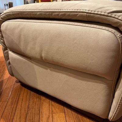2 Leather Ottomans - Natuzzi Editions by Reflections Gallery SKU A319