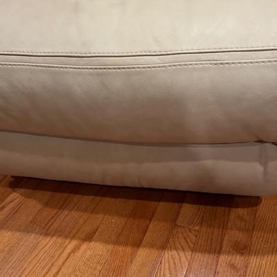 2 Leather Ottomans - Natuzzi Editions by Reflections Gallery SKU A319