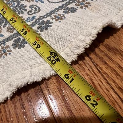 Vintage Austrian Halltex Woven Reversible Folk Lot - Tablecloths, Runners, Placemats, Napkins