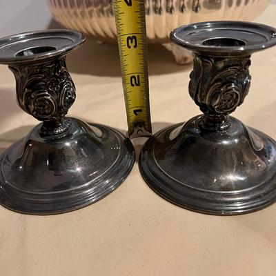 Mixed Pewter Silver Plated Lot - Paul Revere, Empire, William & Rogers