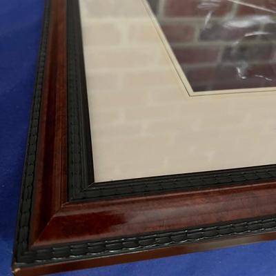 Professionally Framed Photo of Auguste Rodin Sculpture