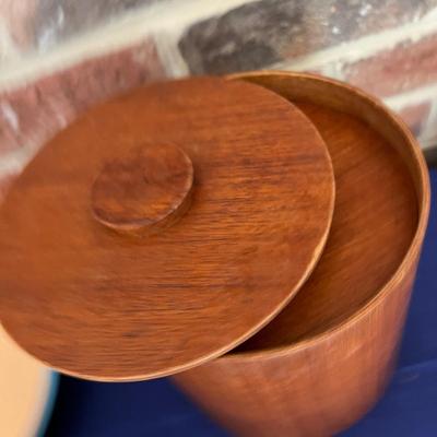 Big Lot MCM Vintage Decorative Wood & Weave Lot -Teak, Olive Wood, Oil Painting