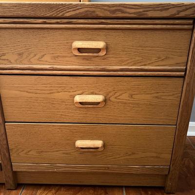 6 Drawer Dresser with Mirror