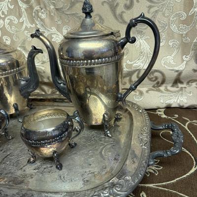 Silver Plated Tea Set