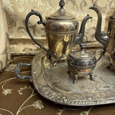 Silver Plated Tea Set