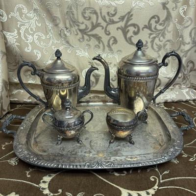 Silver Plated Tea Set
