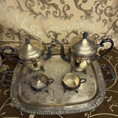 Silver Plated Tea Set