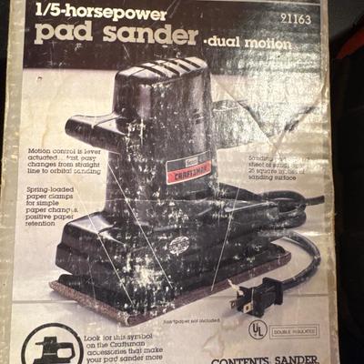 Pad Sander and mouse polisher