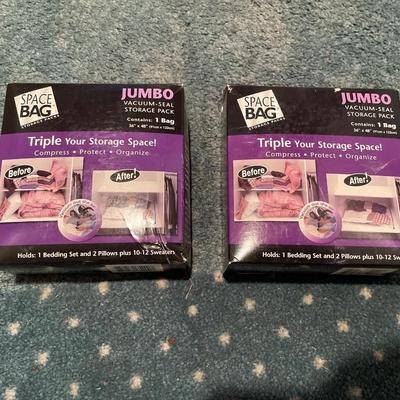 Jumbo vac seal bags
