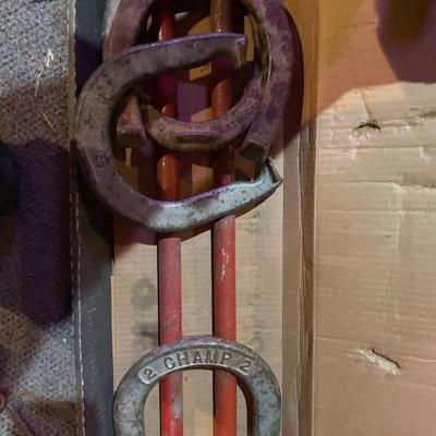 Champ horseshoes