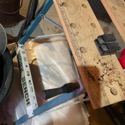 Small workbench & tarp