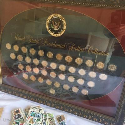 Lot 106 - Coin and Stamps Collection