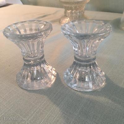 LOT 6 - Candle and Glassware set - 16 pieces