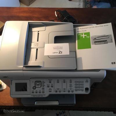 LOT 21 - HP Photosmart Printer, Scanner and Copier