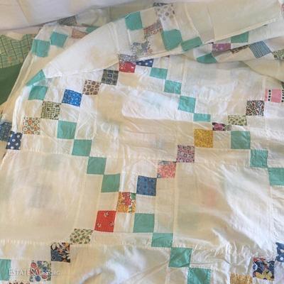 Lot 103 - Quilting throws, panels, toppers, blocks