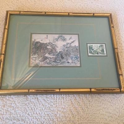 Lot 80 - Three framed pieces of artwork