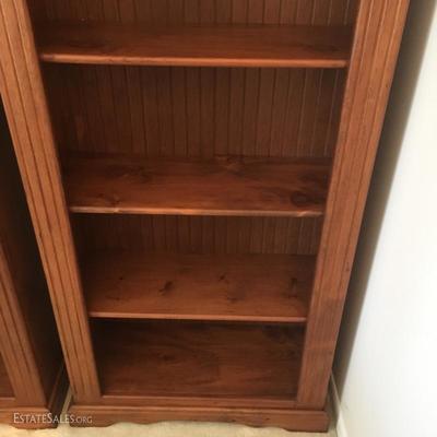 LOT 20 - Wooden Book Shelves