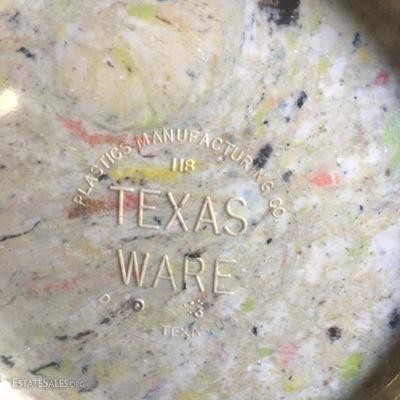 Lot 110 - Texas-ware Melmac Confetti Bowls