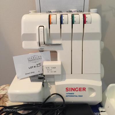 LOT 25 - Singer Differential Sewing Machine