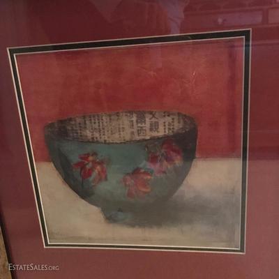 LOT 13- Two Framed pieces of Artwork