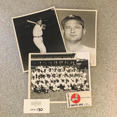 Lot 130 -White Sox Memorabilia
