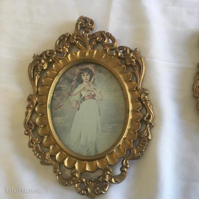 Lot 89 - Victorian Style artwork - 5 pieces