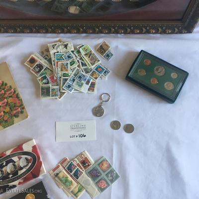 Lot 106 - Coin and Stamps Collection