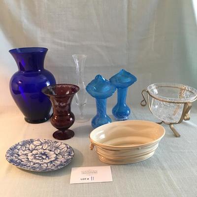 LOT 14 - Misc Vases and China