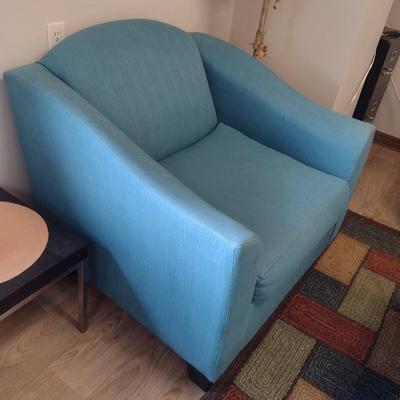 Upholstered Sitting Armchair Sage Color Choice B