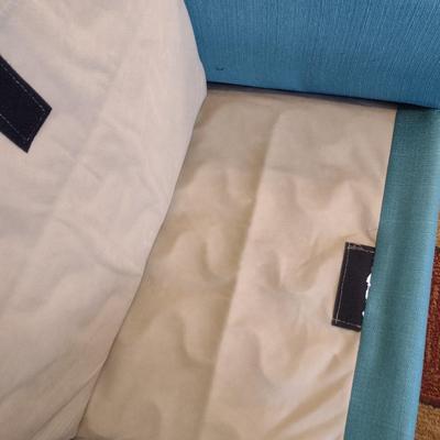 Upholstered Sitting Armchair Sage Color Choice B