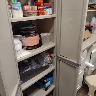 Double Door Composite Storage Cabinet (No Contents)