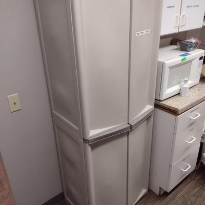 Double Door Composite Storage Cabinet (No Contents)