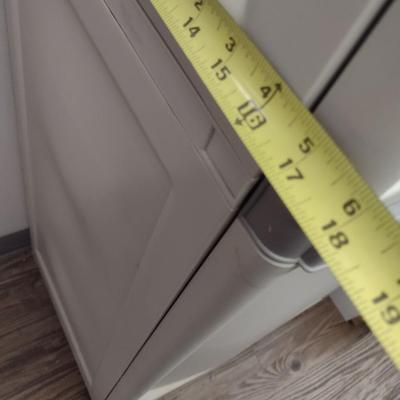 Double Door Composite Storage Cabinet (No Contents)