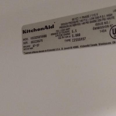 Kitchen Aide Side by Side Refrigerator Freezer in Working Condition