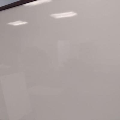 Large Dry Erase Board Mounted on Mobile Wood Frame