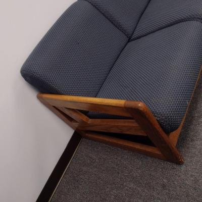 Wood Framed Commercial Grade Three Cushion Couch Choice B