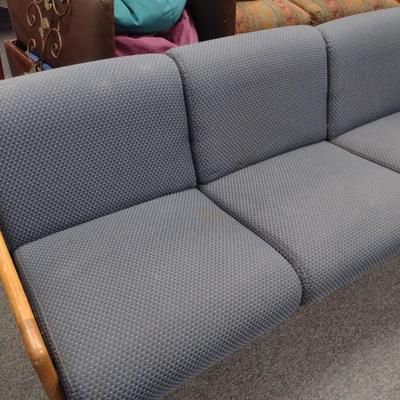 Wood Framed Commercial Grade Three Cushion Couch Choice B