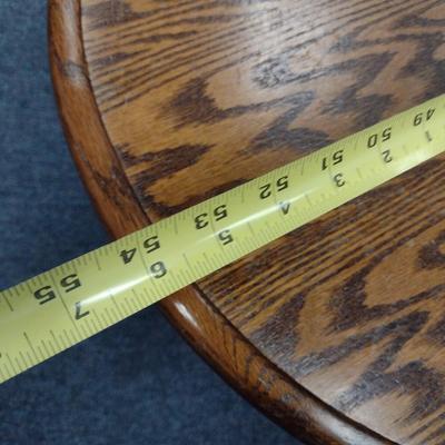 Solid Wood Oval Coffee Table
