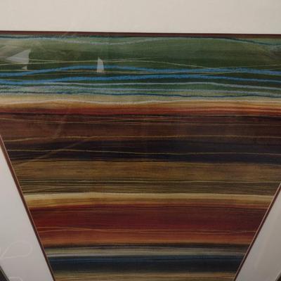 Framed Art Contemporary Print Choice B