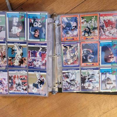 1 full and 1 partial albums of trading cards