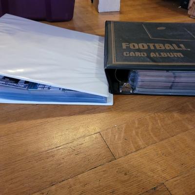 1 full and 1 partial albums of trading cards